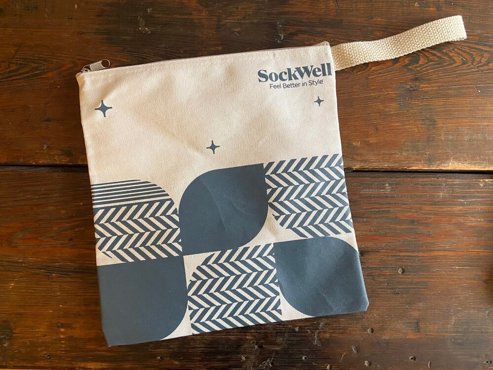 SOCKWELL Everyday Cotton Canvas Zip Pouch